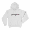 Aespa Photo Fill Logo Unisex Hoodie White