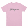 Aespa Photo Fill Logo Unisex T Shirt Pink