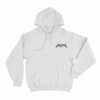 Aespa Thrash Logo Unisex Hoodie White